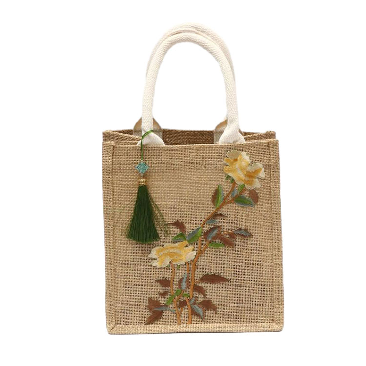 „Burlap“ vintažinė rankinė